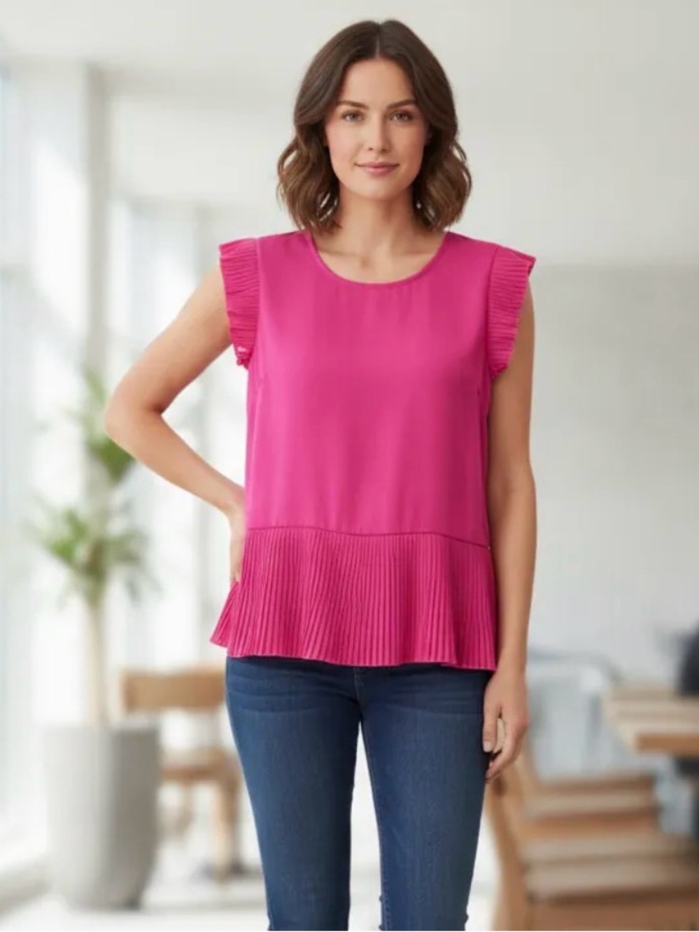 ❄️Hot Pink Blouse